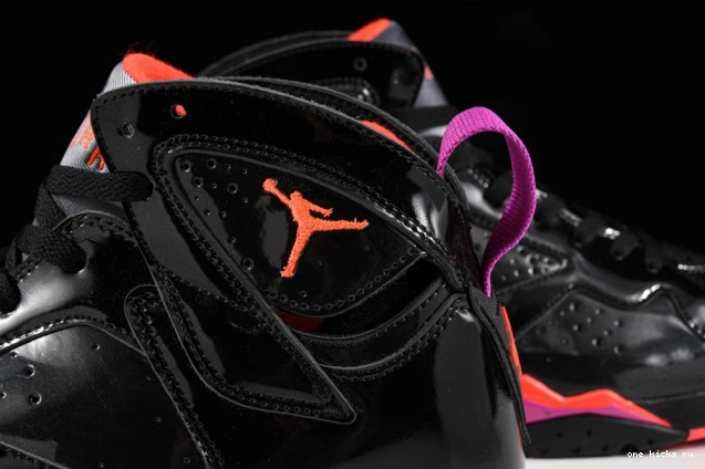 Rep Onekick 313358-006 Air Retro 7 Jordan Patent Black 0714